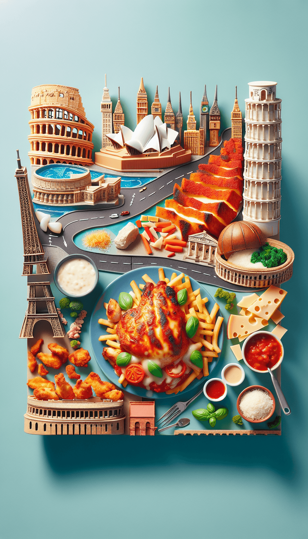 Exploring the Global Variations of Chicken Parmigiana